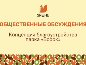 Общественные обсуждения концепции благоустройства парка "Борок"